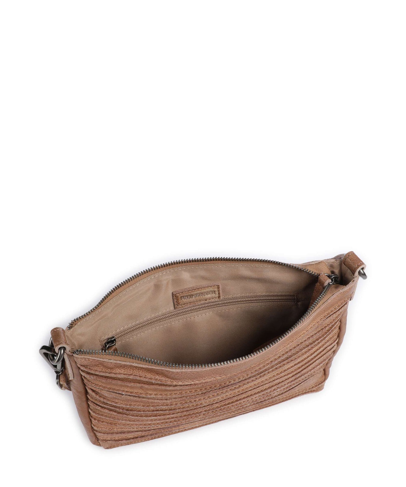 FredsBruder Bestseller Riffel Hobo bag caramel