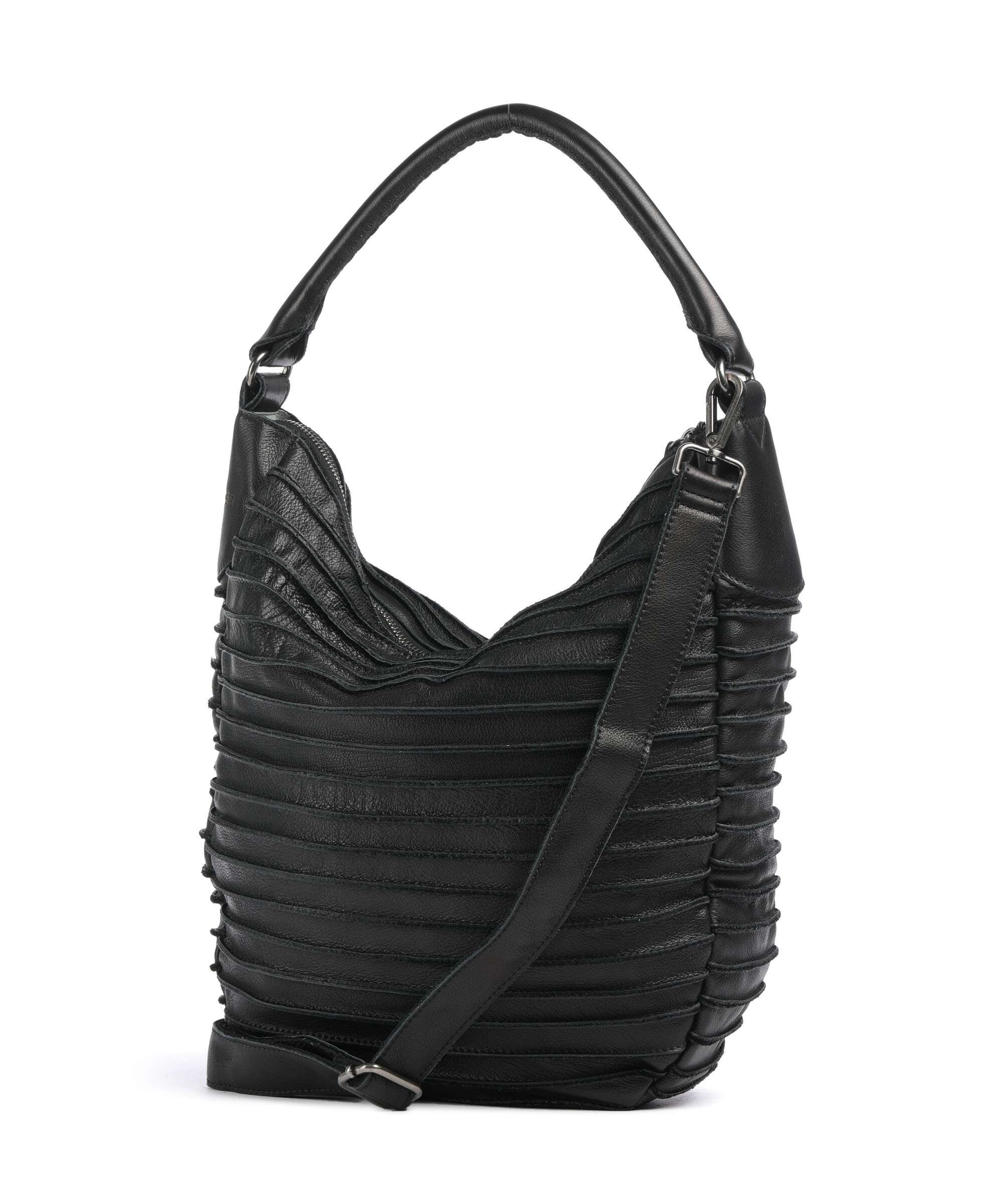 FredsBruder Bestseller Riffeltier S Hobo bag black
