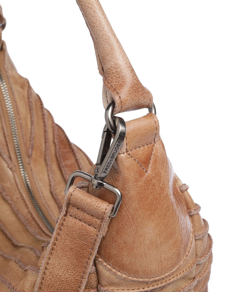 FredsBruder Bestseller Hobo bag caramel