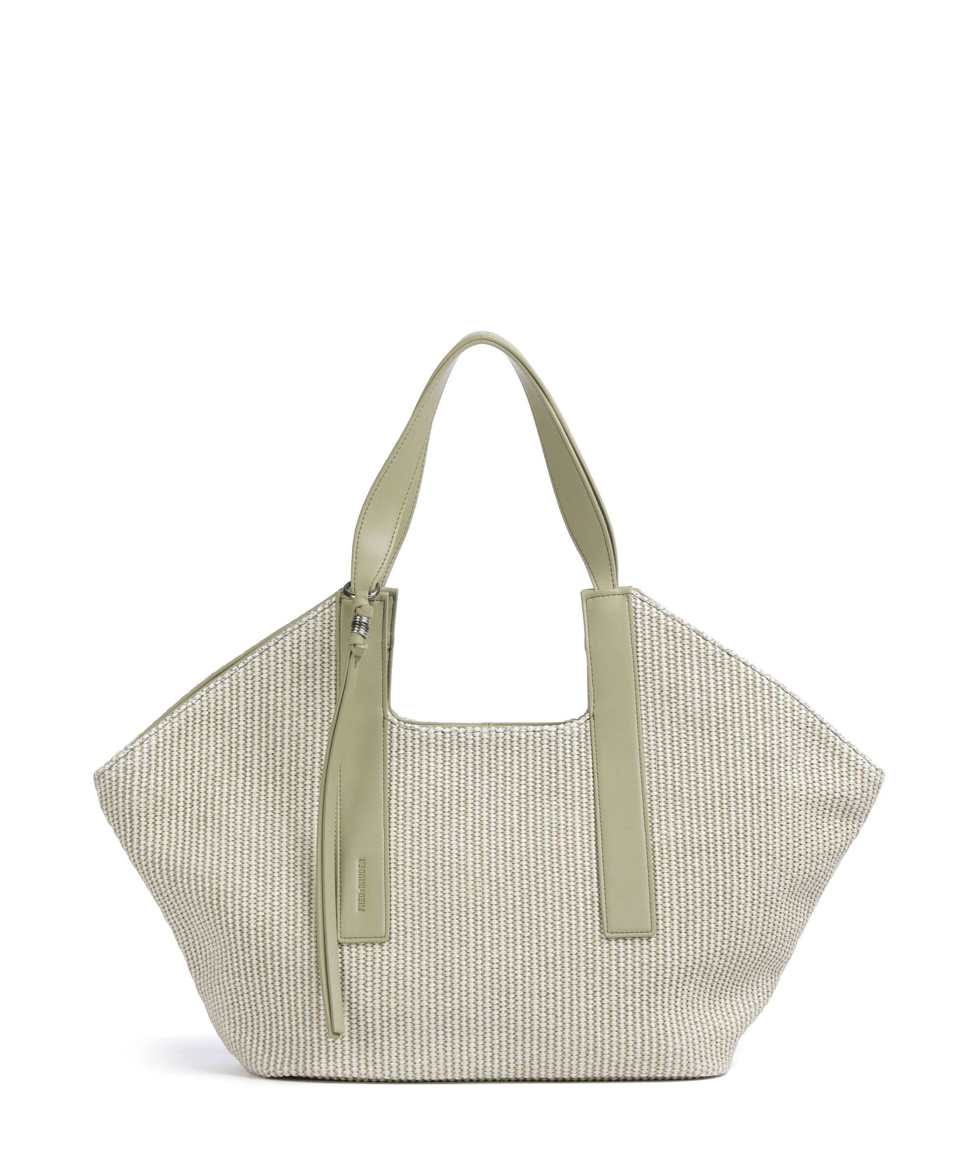 FredsBruder City-Beach-Repeat Tote bag olive