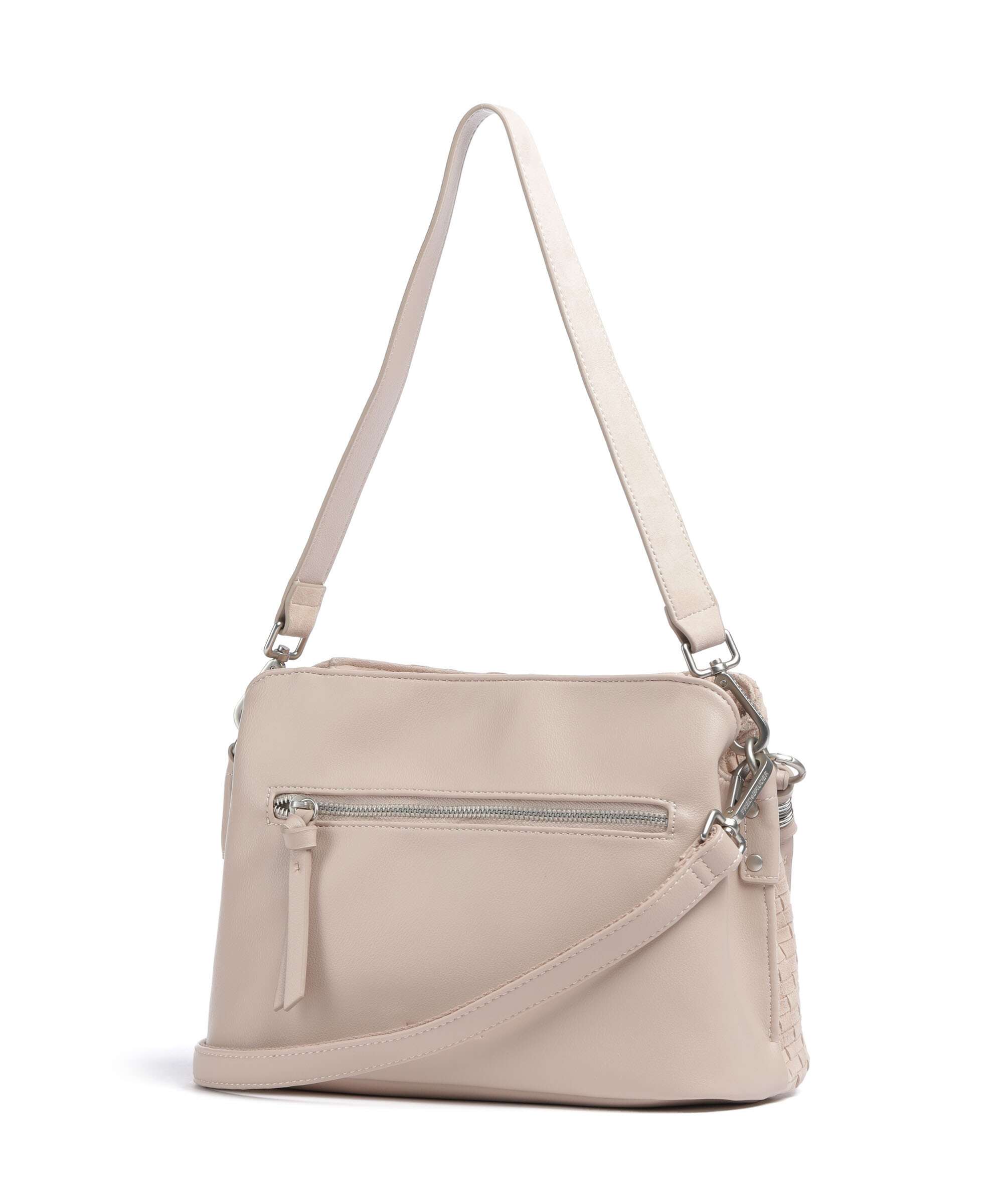 FredsBruder Weave Harmony Midi Shoulder bag stone