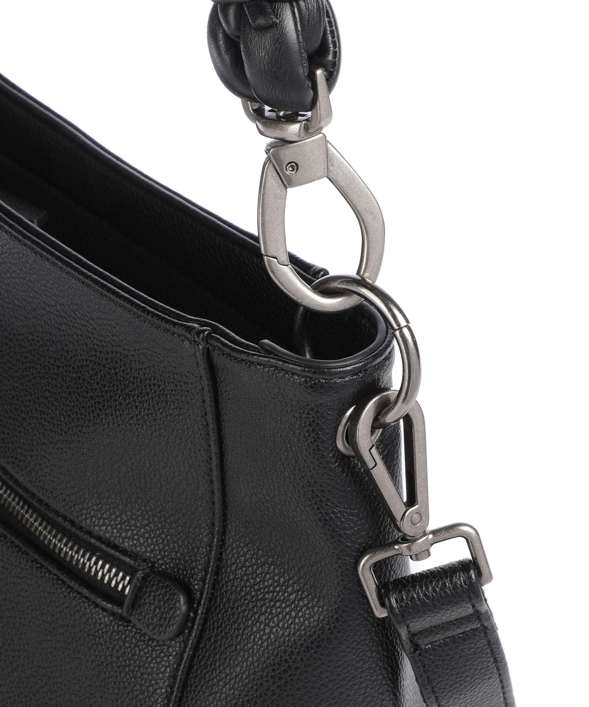 FredsBruder Good Vibes Only Midi Shoulder bag black