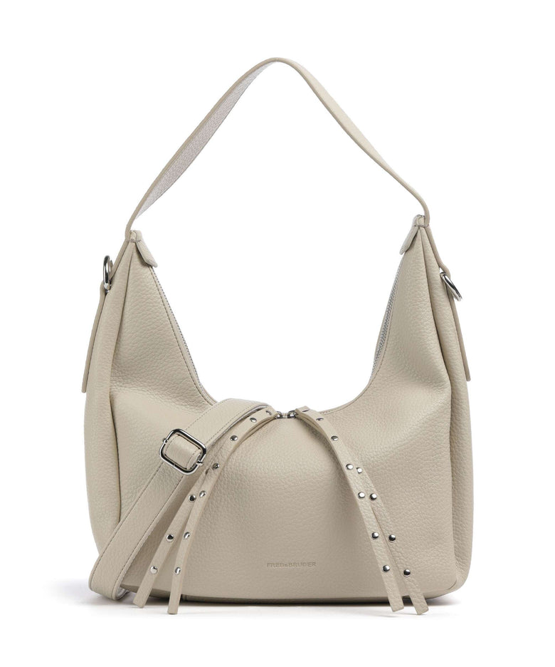 FredsBruder Feel Wild Midi Hobo bag stone