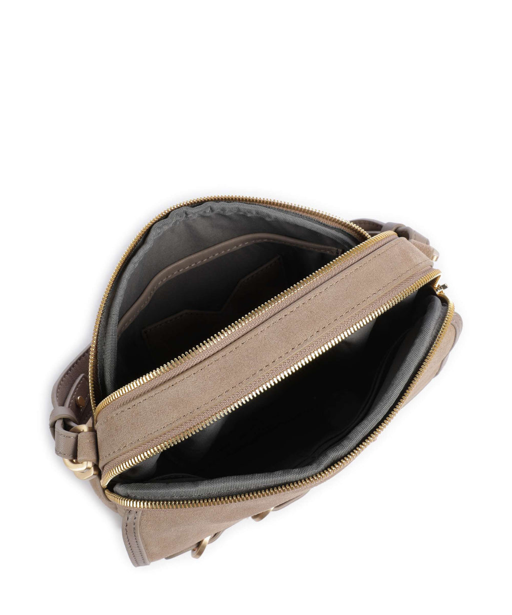 Les Visionnaires Emily Cozy Crossbody bag mushroom/capuccino beige