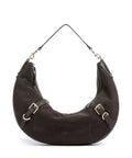 Les Visionnaires Enya Cozy Hobo bag chocolate brown