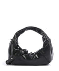Les Visionnaires Greta Icon Crikle Mini Handbag black