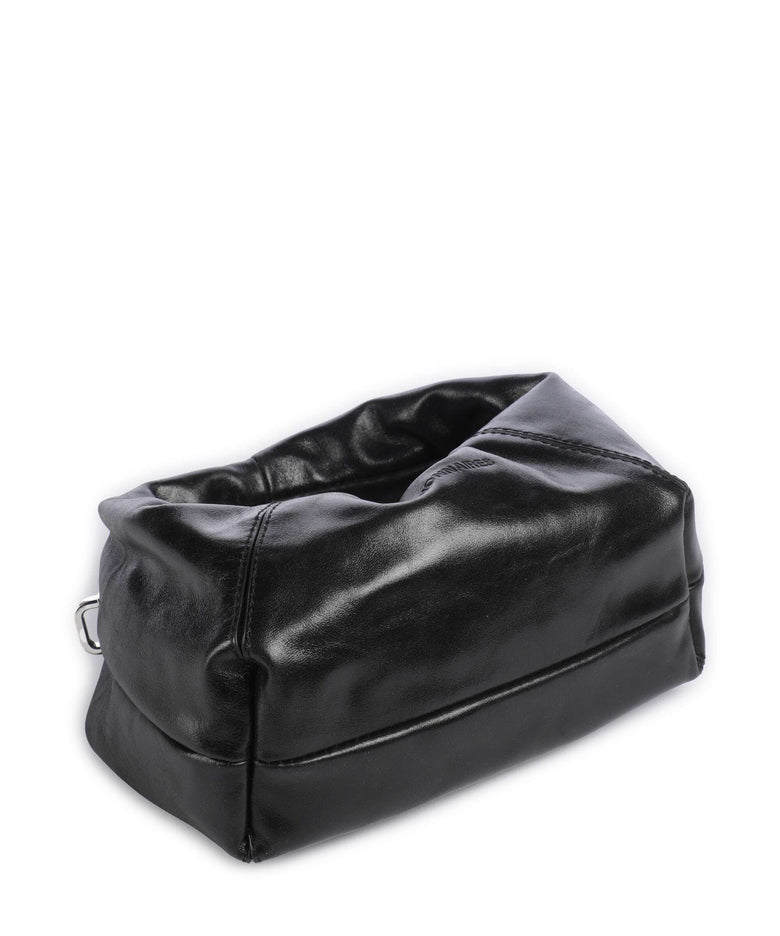 Les Visionnaires Greta Icon Crinkle Mini Handbag black