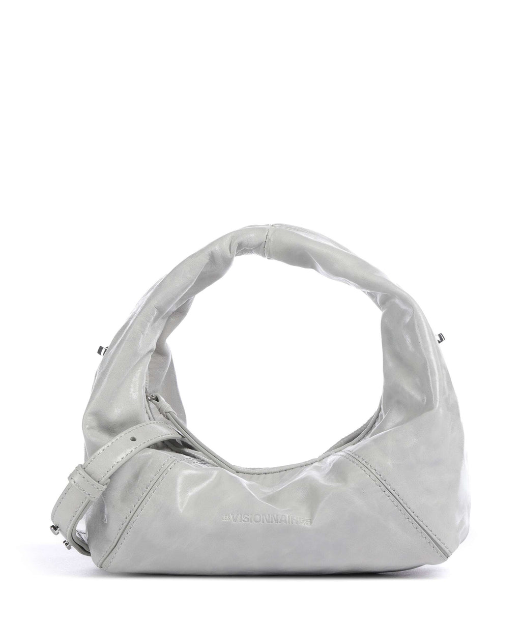 Les Visionnaires Greta Icon Crinkle Mini Handbag glacier grey