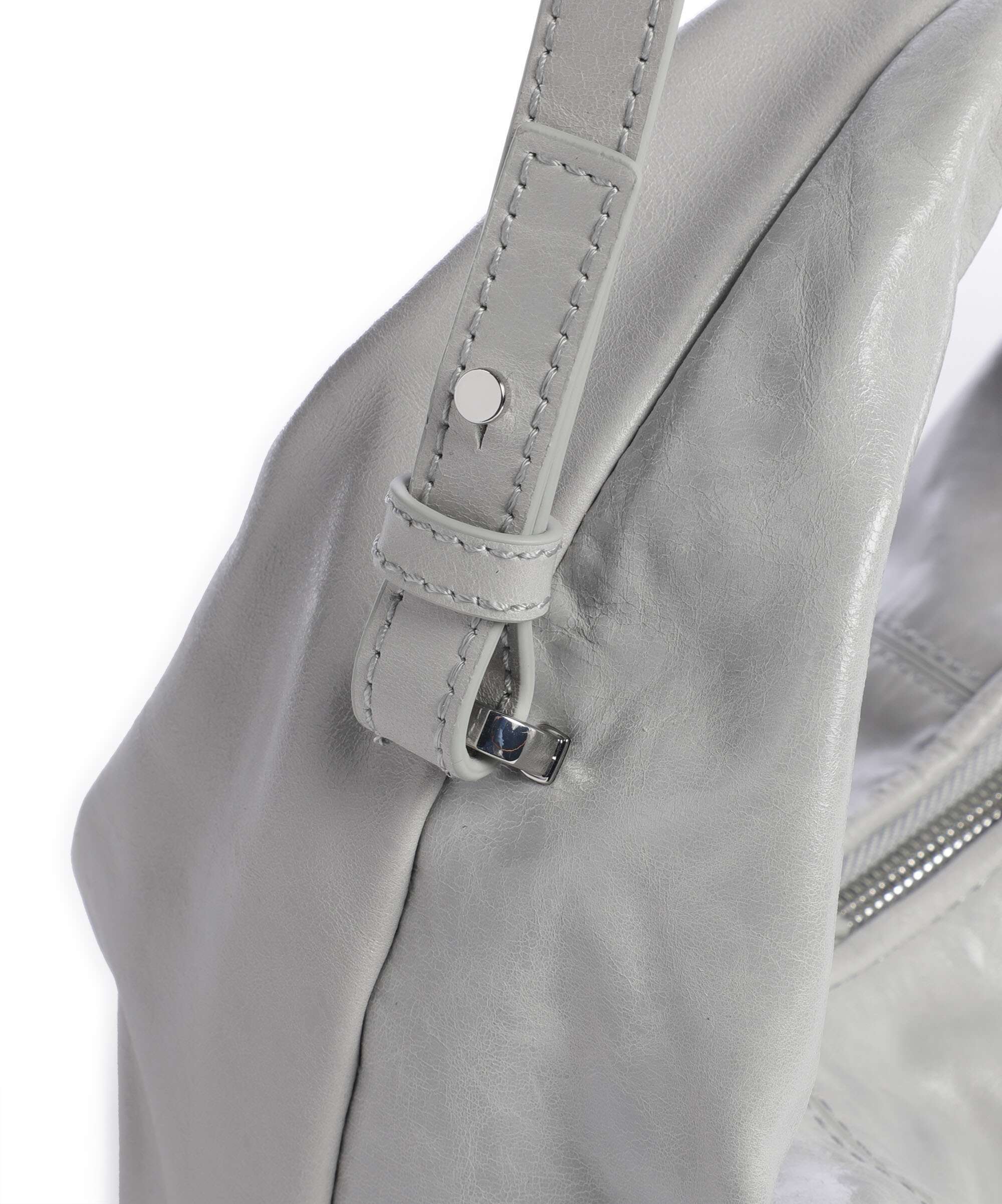 Les Visionnaires Greta Icon Crinkle Mini Handbag glacier grey