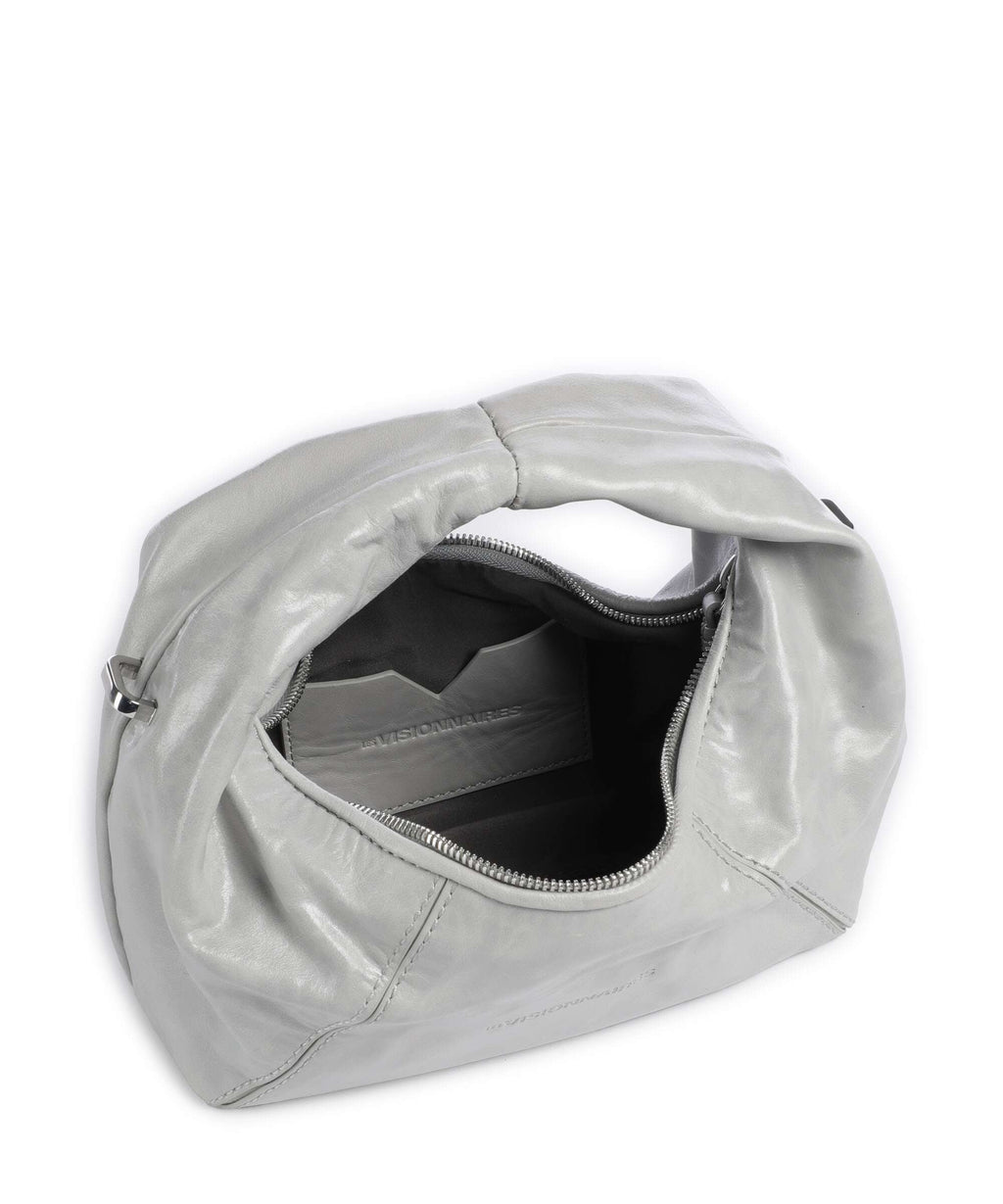 Les Visionnaires Greta Icon Crinkle Mini Handbag glacier grey