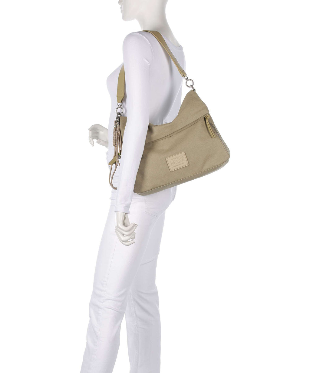 FredsBruder Carry Me Everywhere Hobo bag olive shades