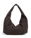 Les Visionnaires Greta Essential Cozy Hobo bag dark brown