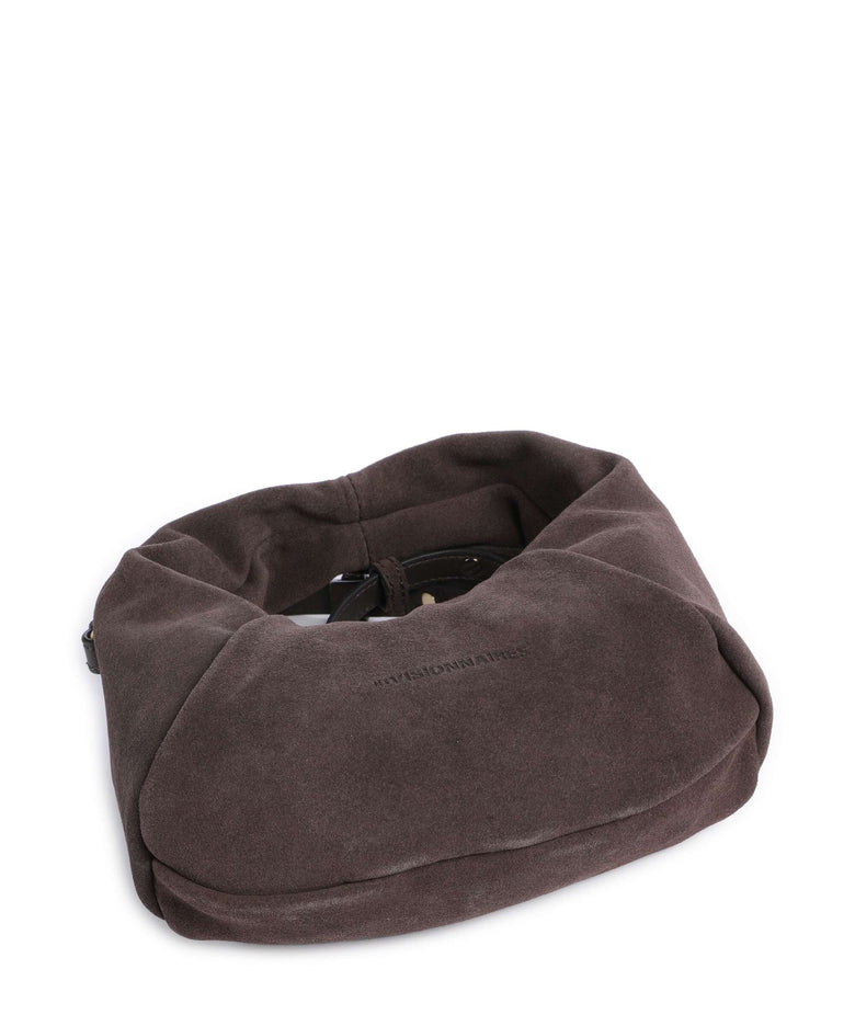 Les Visionnaires Greta Essential Cozy Mini Handbag dark brown