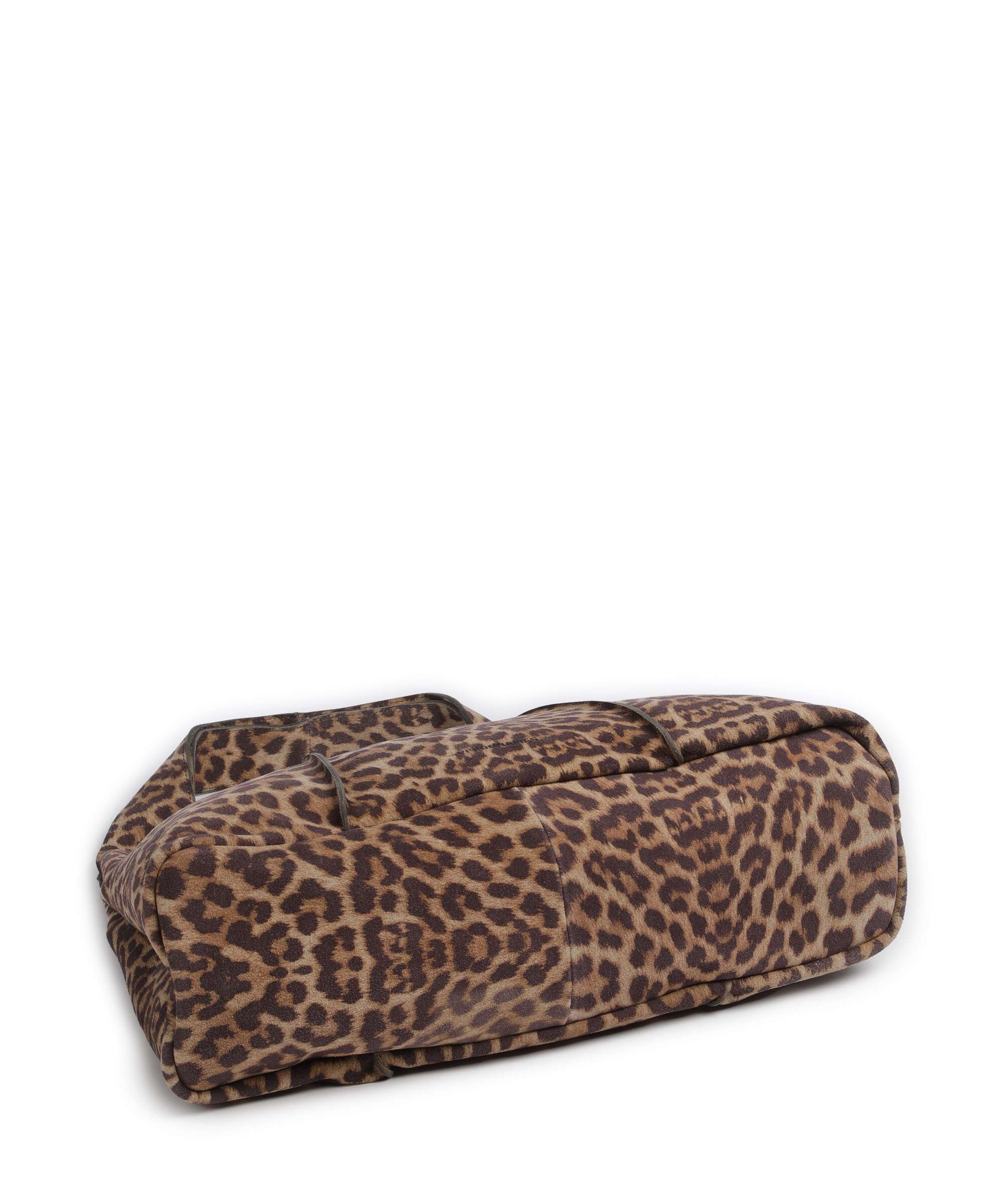 Les Visionnaires Paz Essential Cozy Hobo bag leo print