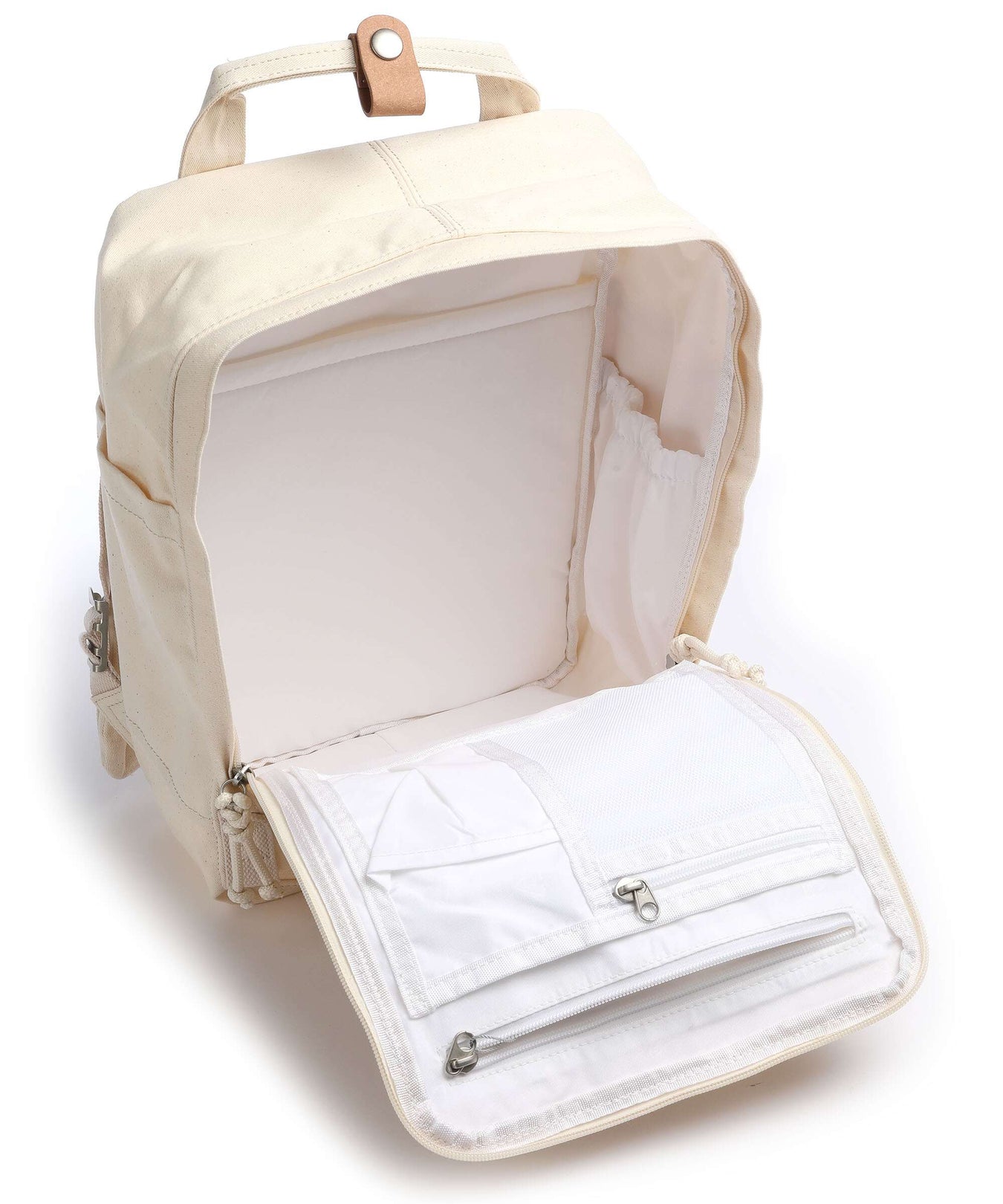 Doughnut Organic Cotton Macaroon Backpack beige