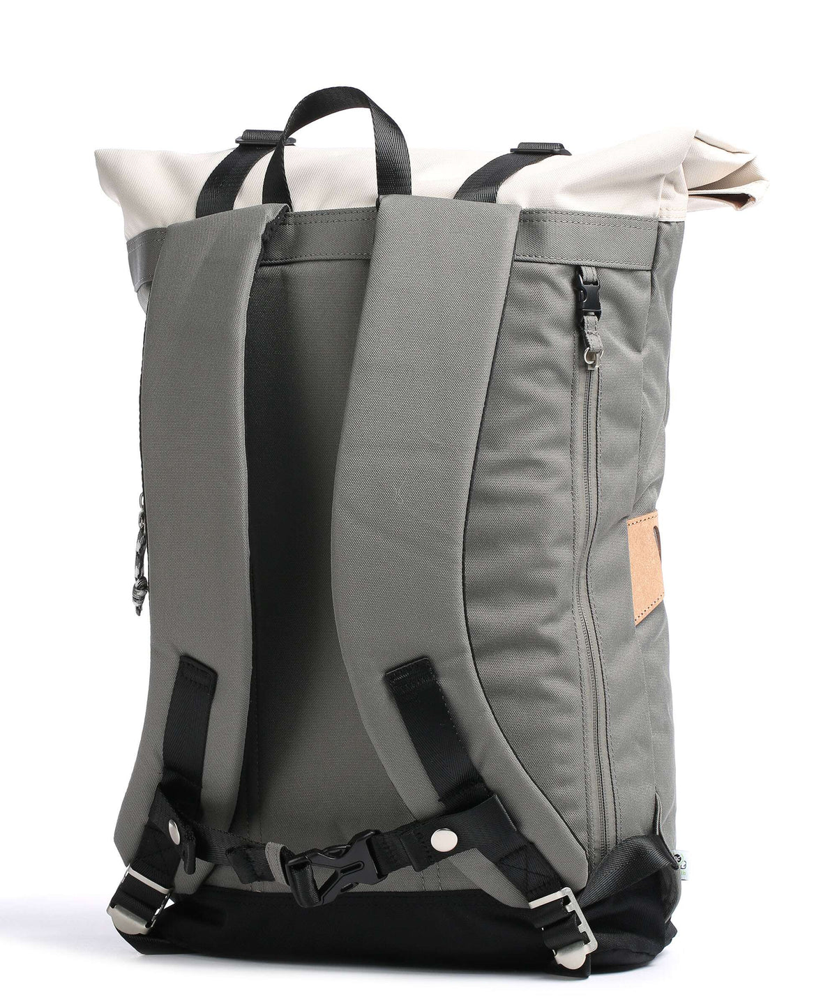 Doughnut Reborn Christopher Rolltop backpack grey/stone