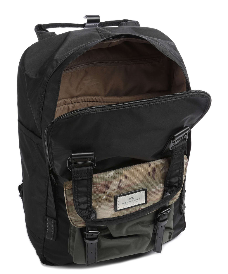 Doughnut Tarzan II Macaroon Backpack black/army
