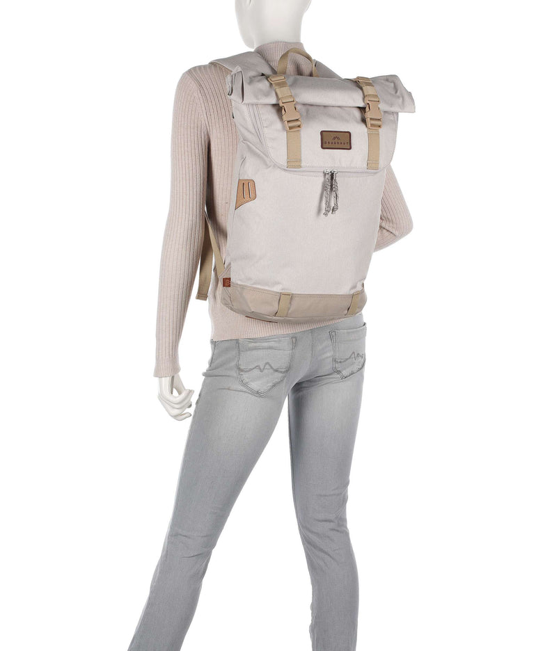 Doughnut Happy Camper Christopher Backpack ivory