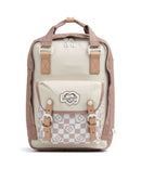 Doughnut Kaleido Macaroon Mochila mushroom checked