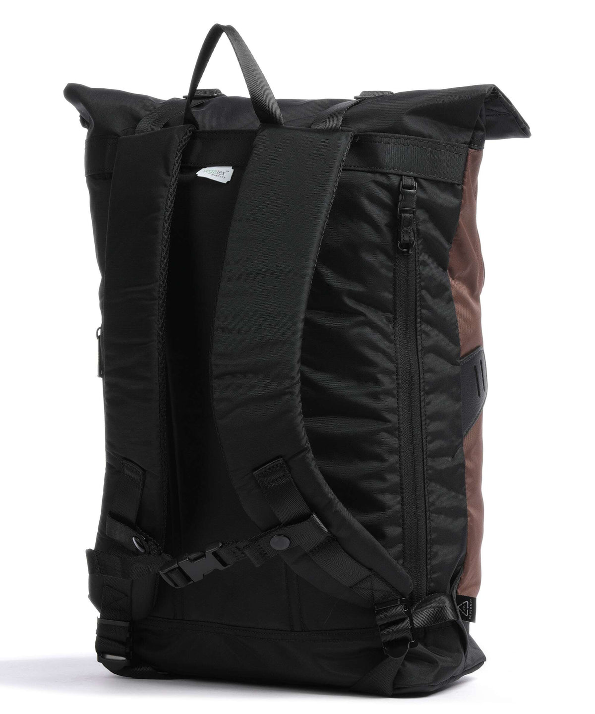 Doughnut Go Wild Christopher Rolltop backpack black/brown