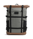 Doughnut Paratrooper Mochila Rolltop grey/khaki