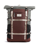 Doughnut Paratrooper Mochila Rolltop brown/grey