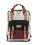 Doughnut Reborn Macaroon Mochila stone/wine