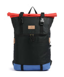 Doughnut Reborn Christopher Mochila Rolltop black/grapefruit