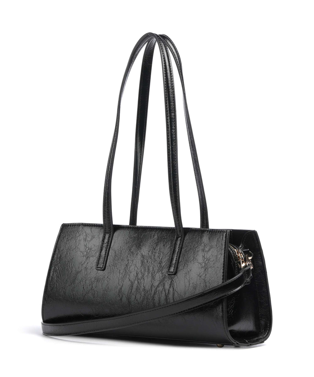 Dune London Depend Shoulder bag black croc