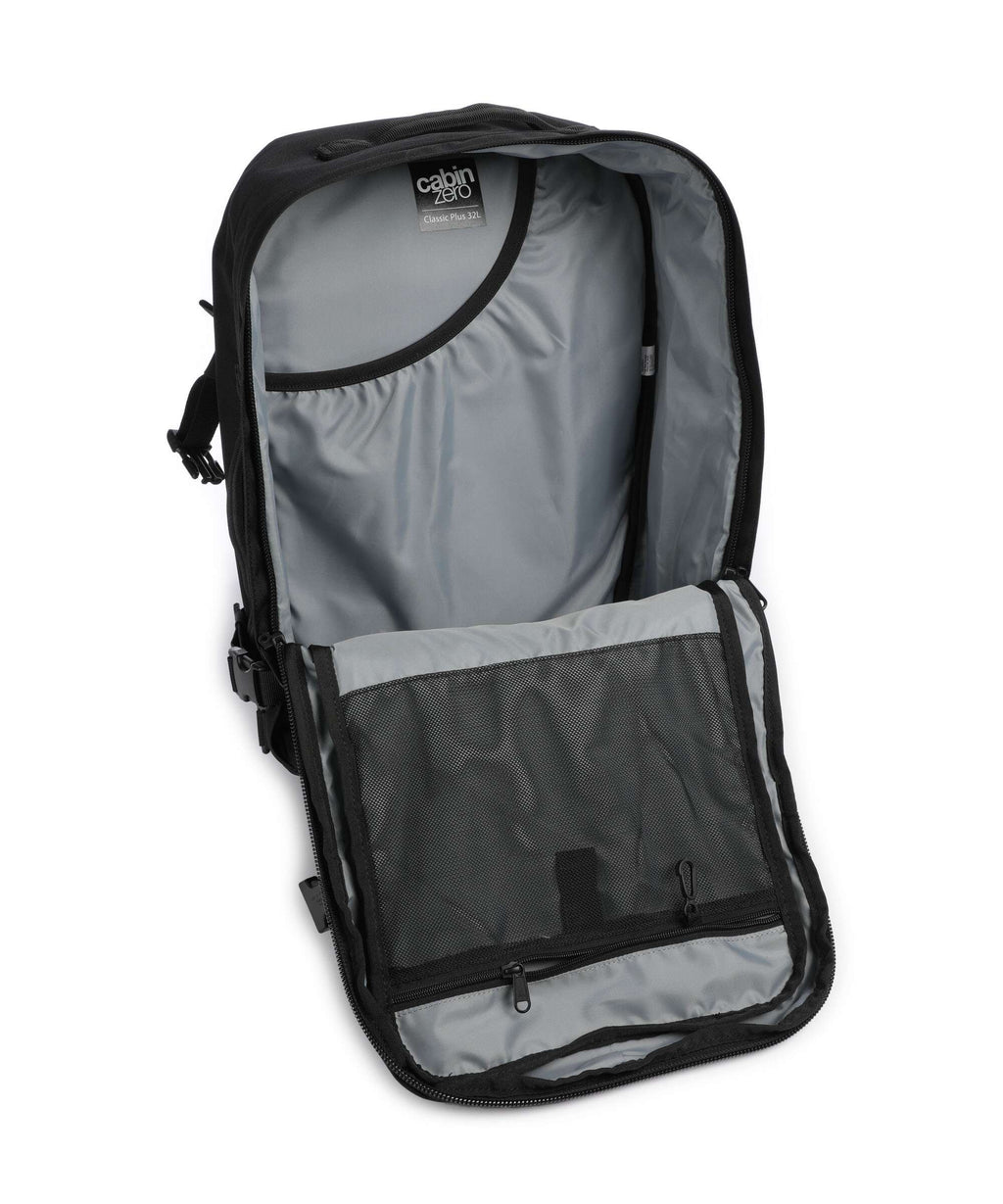 Cabin Zero Classic Plus 32 Travel backpack absolute black