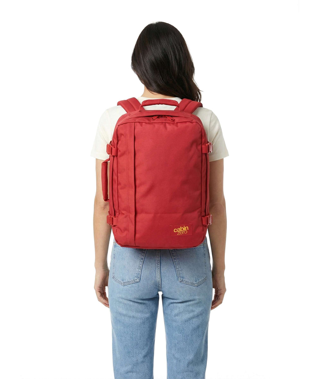 Cabin Zero Classic 36 Travel backpack ketchup
