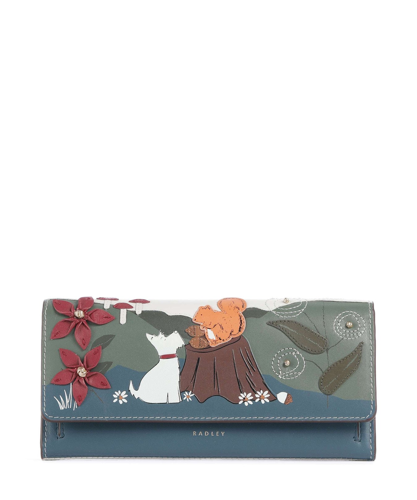 Radley London Autumn Leaves Wallet snow