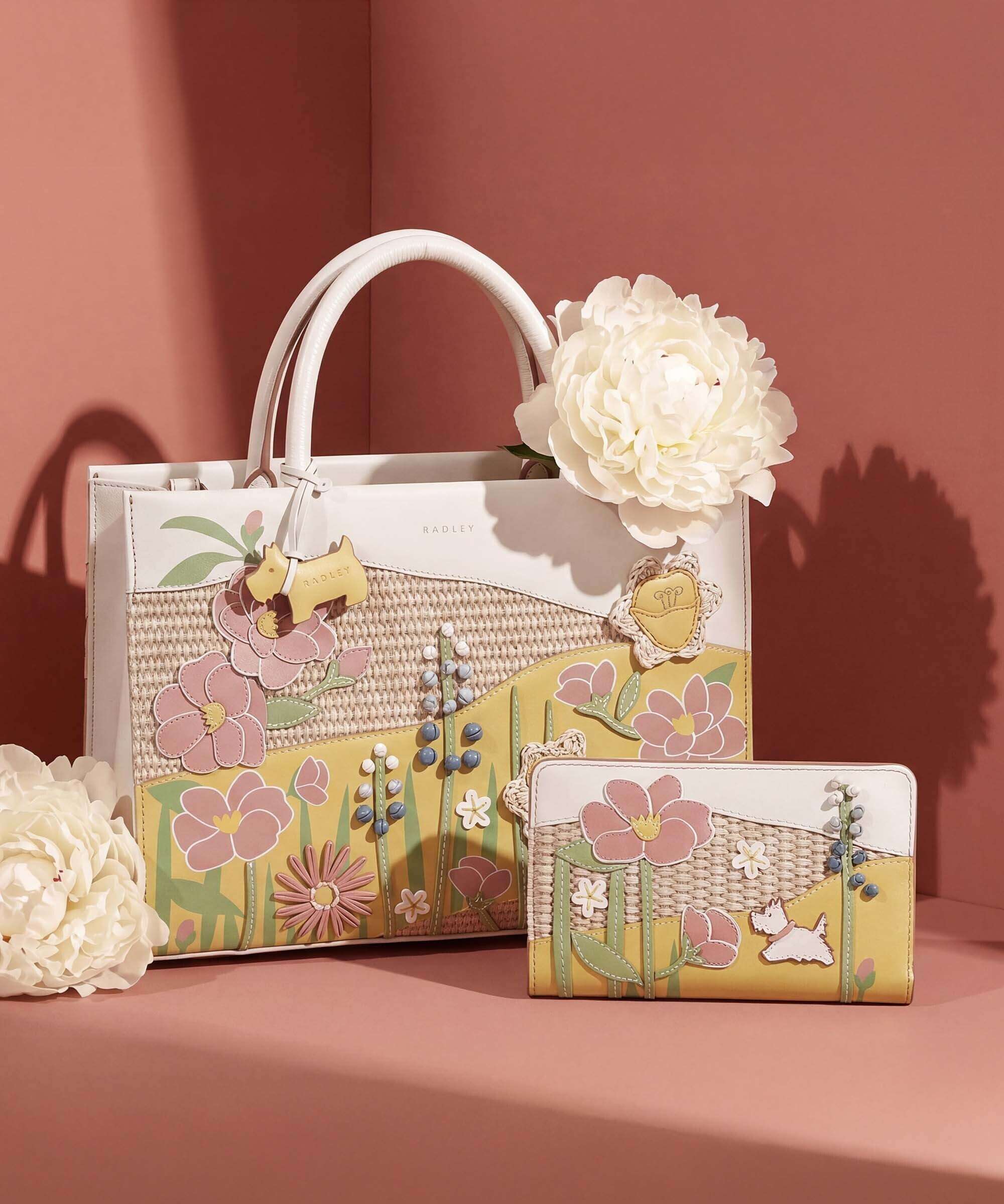 Radley London Spring Blooms Wallet salt