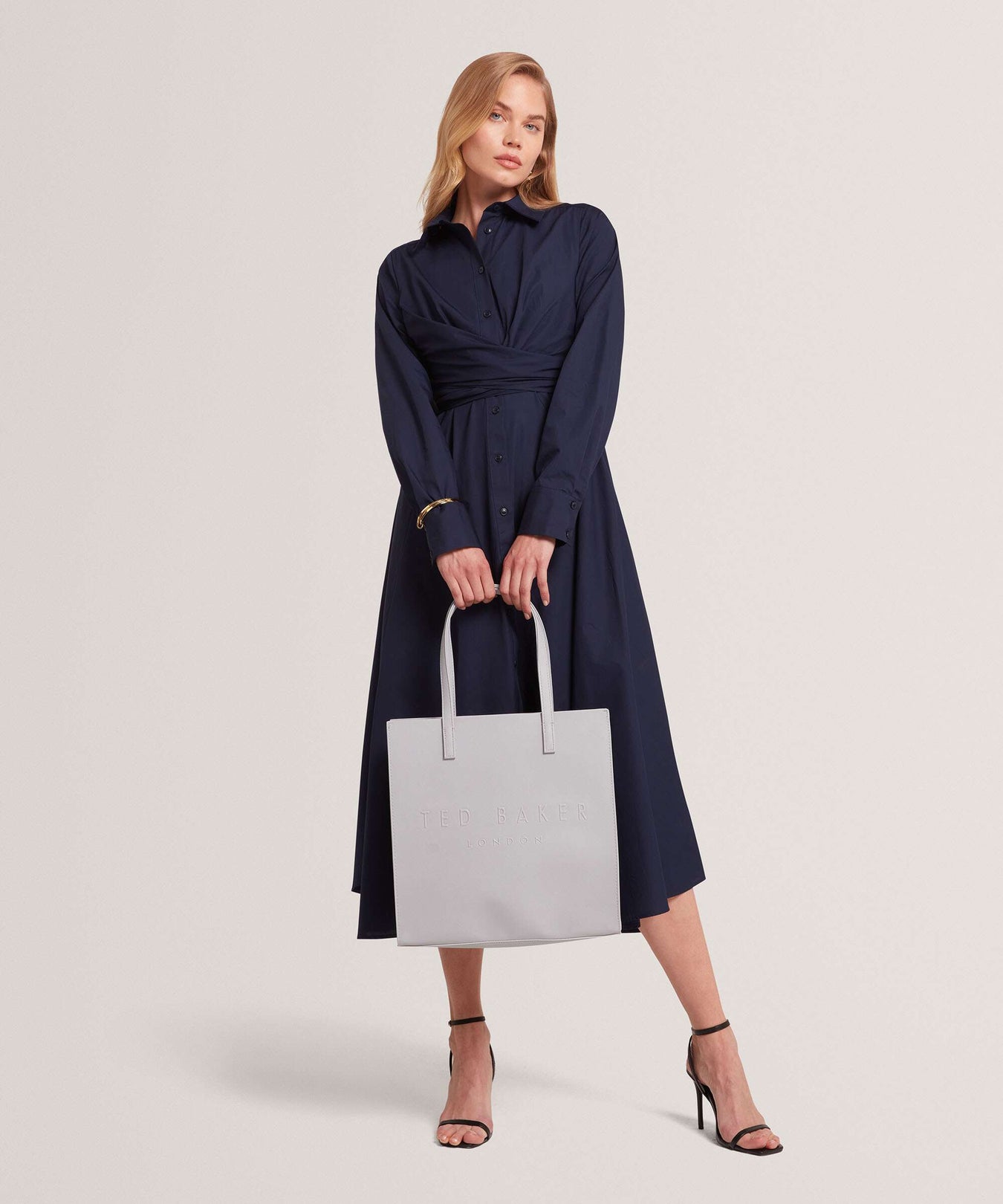 Ted Baker Soocon Tote bag light grey