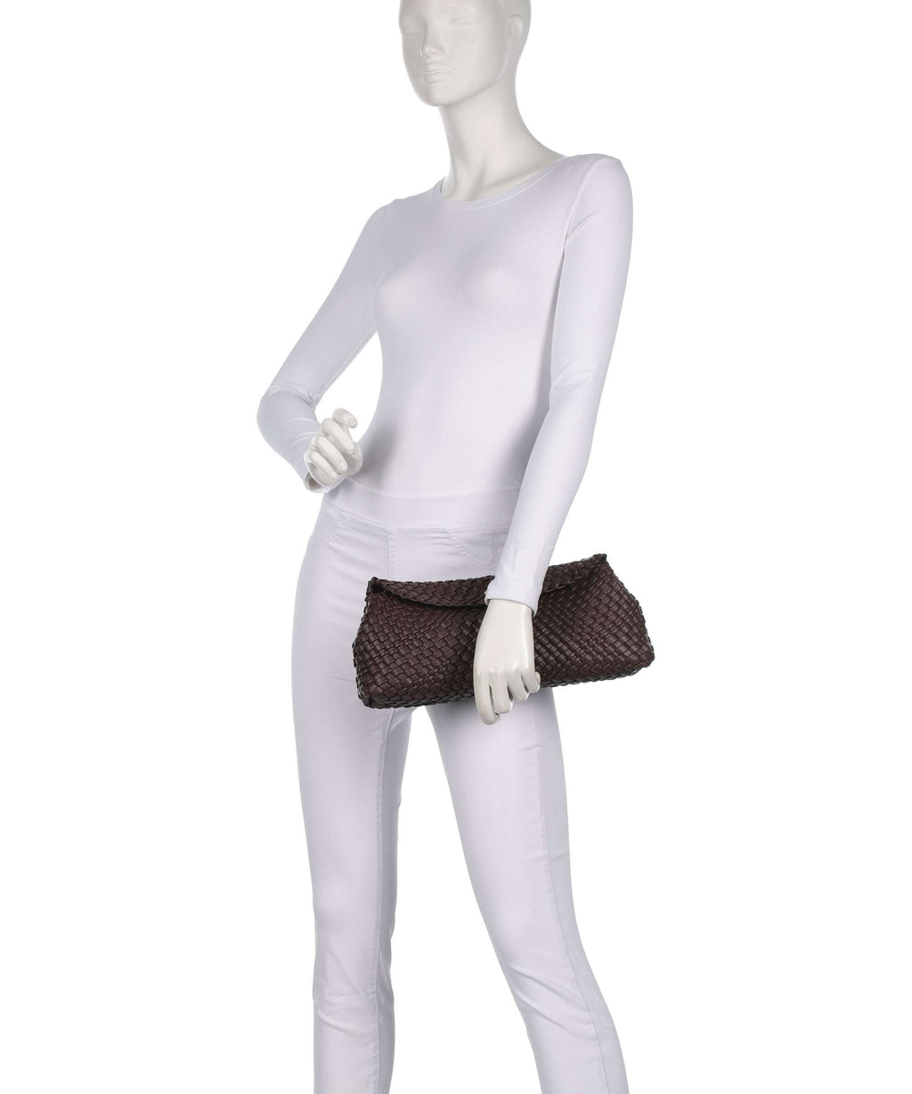 Dune London Encourage Clutch bag brown