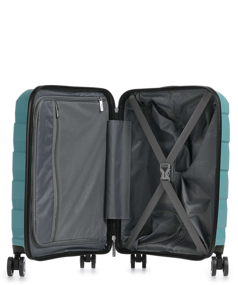 American Tourister Air Move Spinner (4 wheels) teal