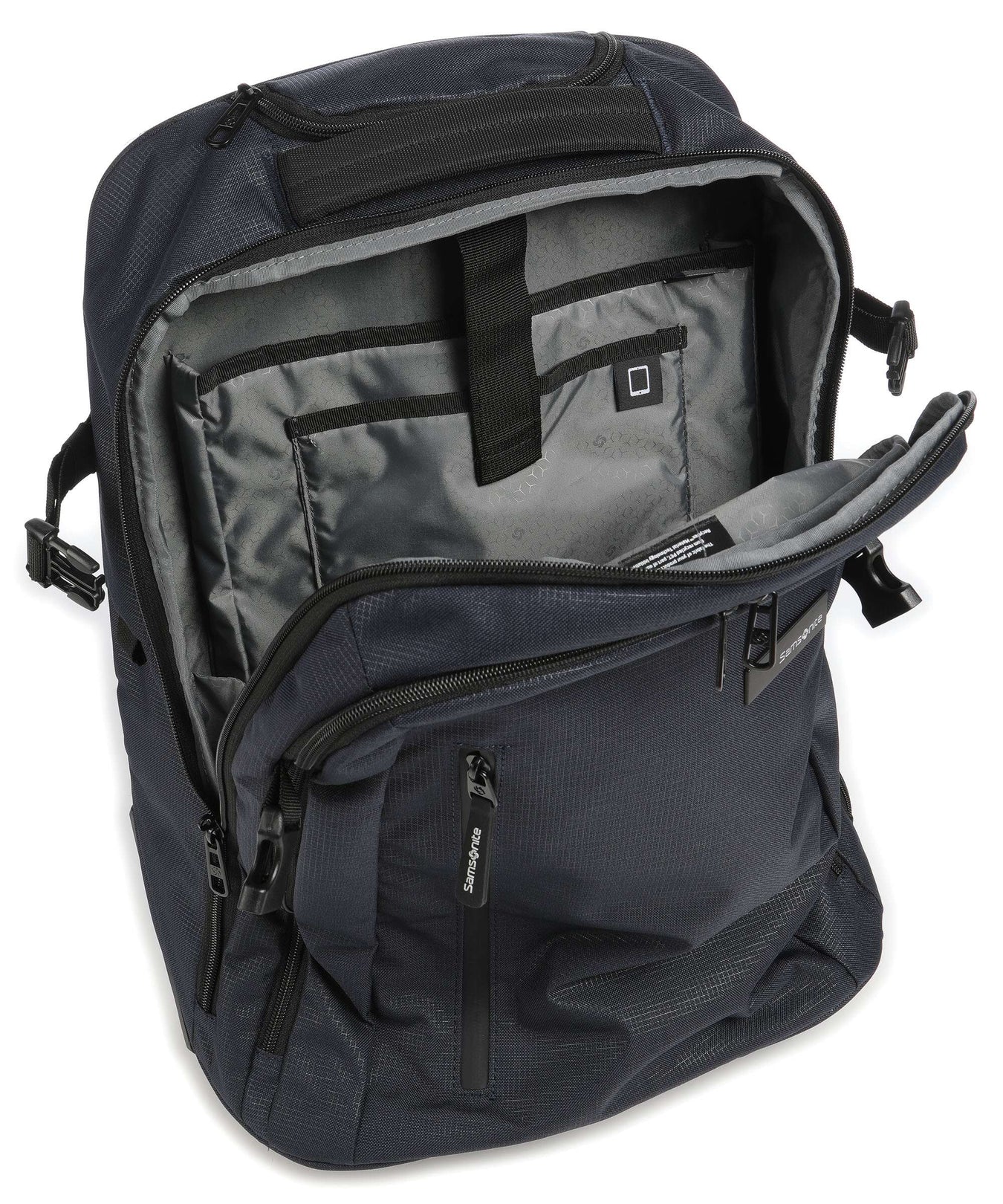 Samsonite ROADER Backpack with wheels dark blue
