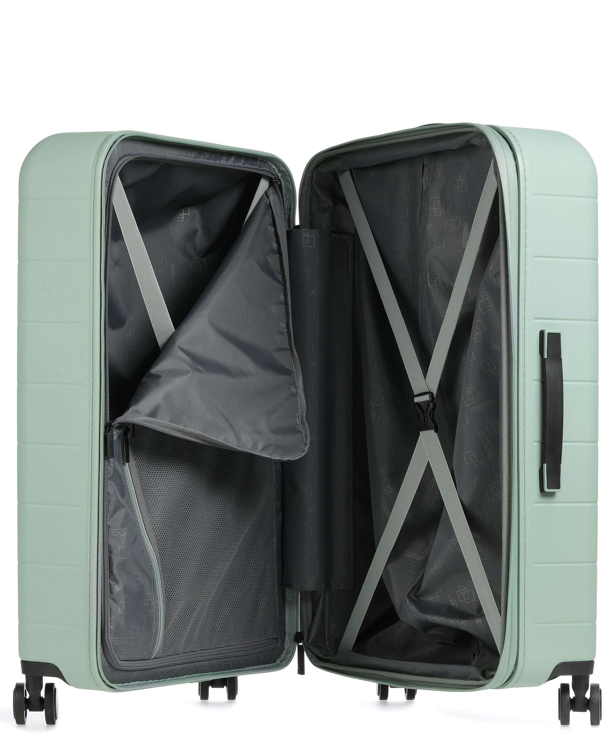 American Tourister Novastream Spinner (4 wheels) nomad green