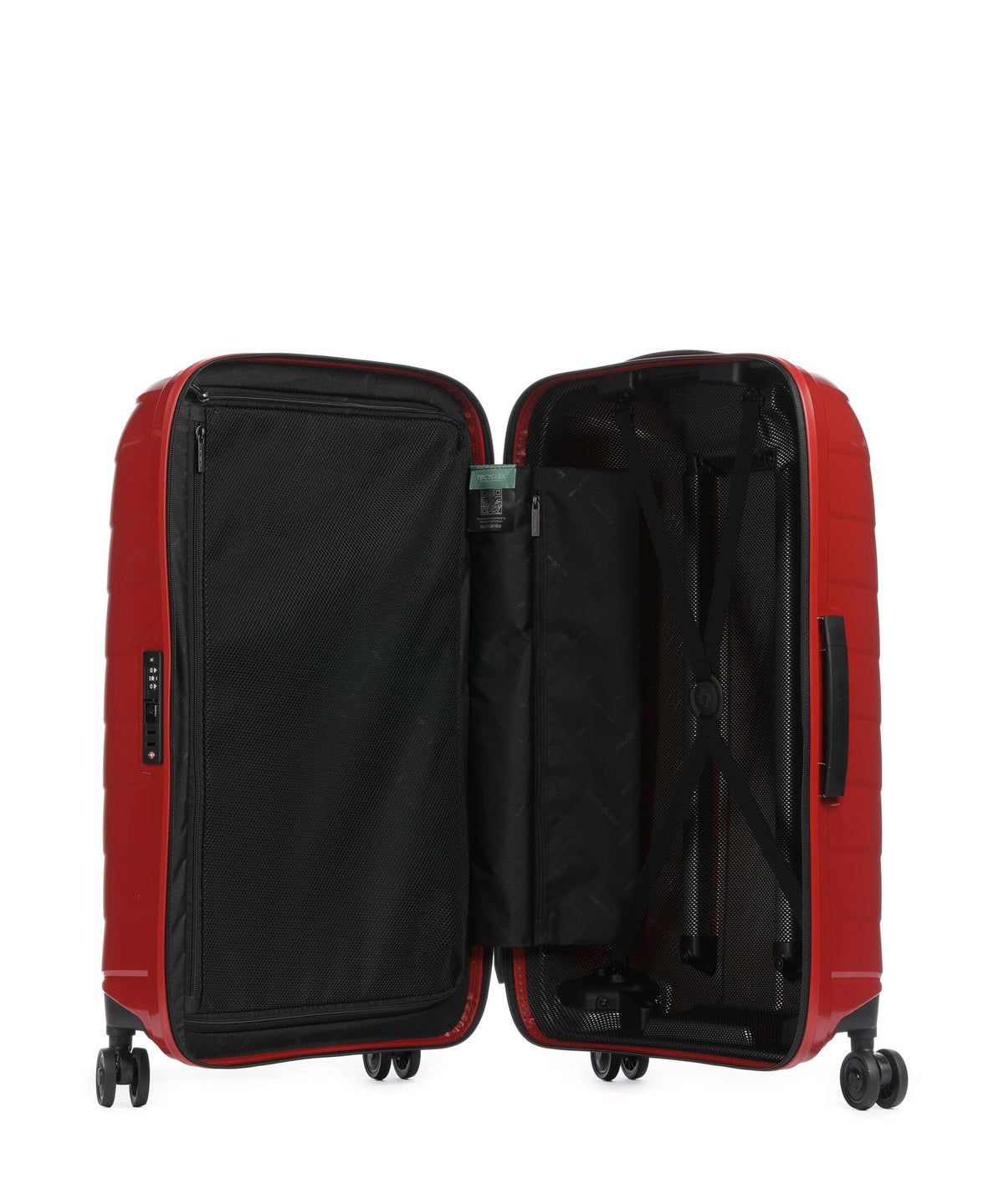 Samsonite Attrix Spinner (4 wheels) red