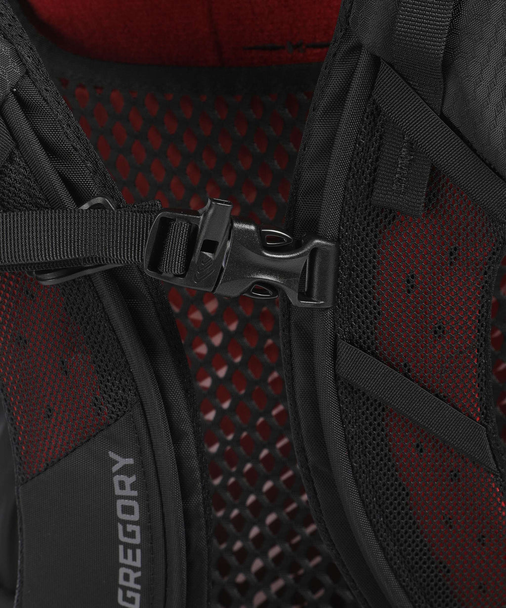 Gregory Zulu 40 RC MD/LG Hiking backpack volcanic black
