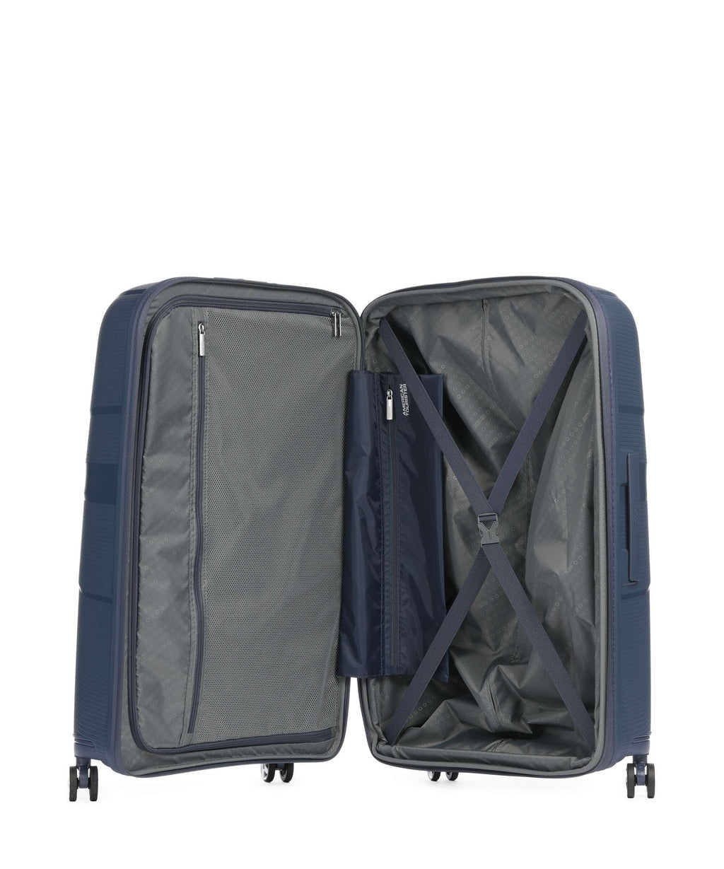 American Tourister Starvibe Spinner (4 wheels) navy