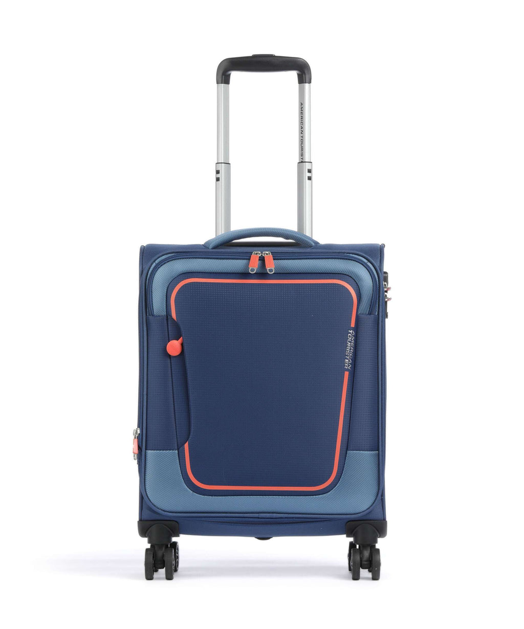 American Tourister Pulsonic Spinner (4 wheels) combat navy