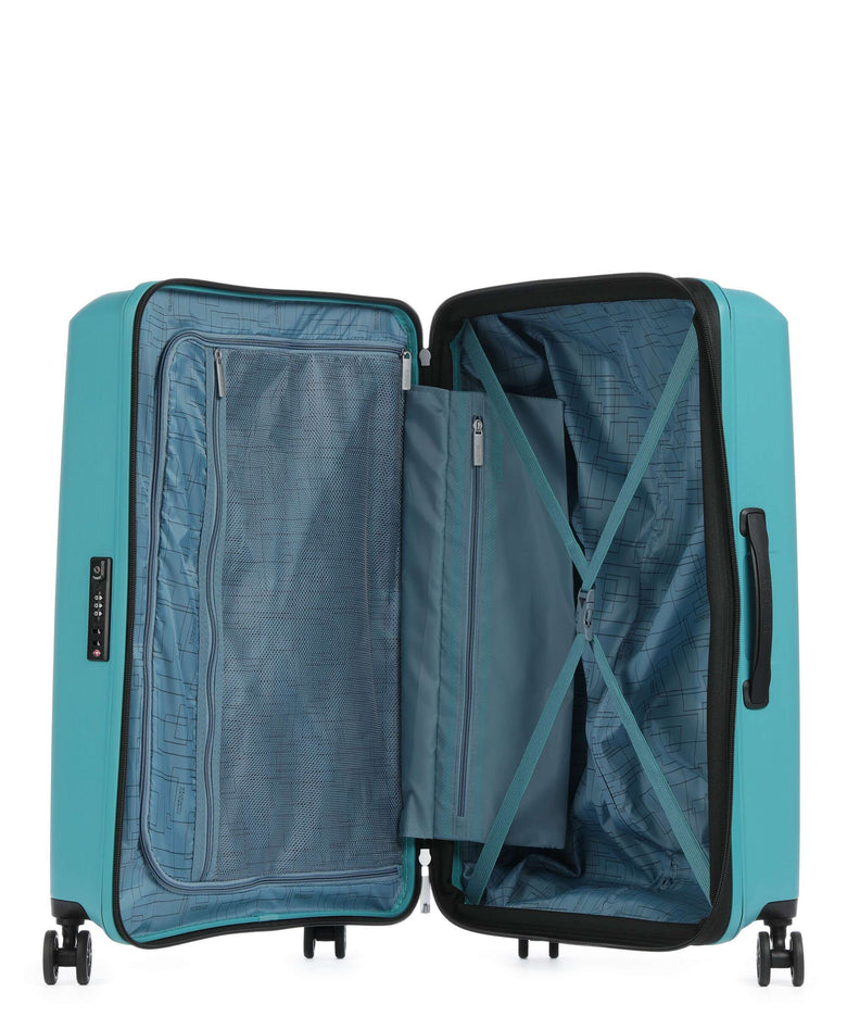 American Tourister Aerostep Spinner (4 wheels) turquoise tonic