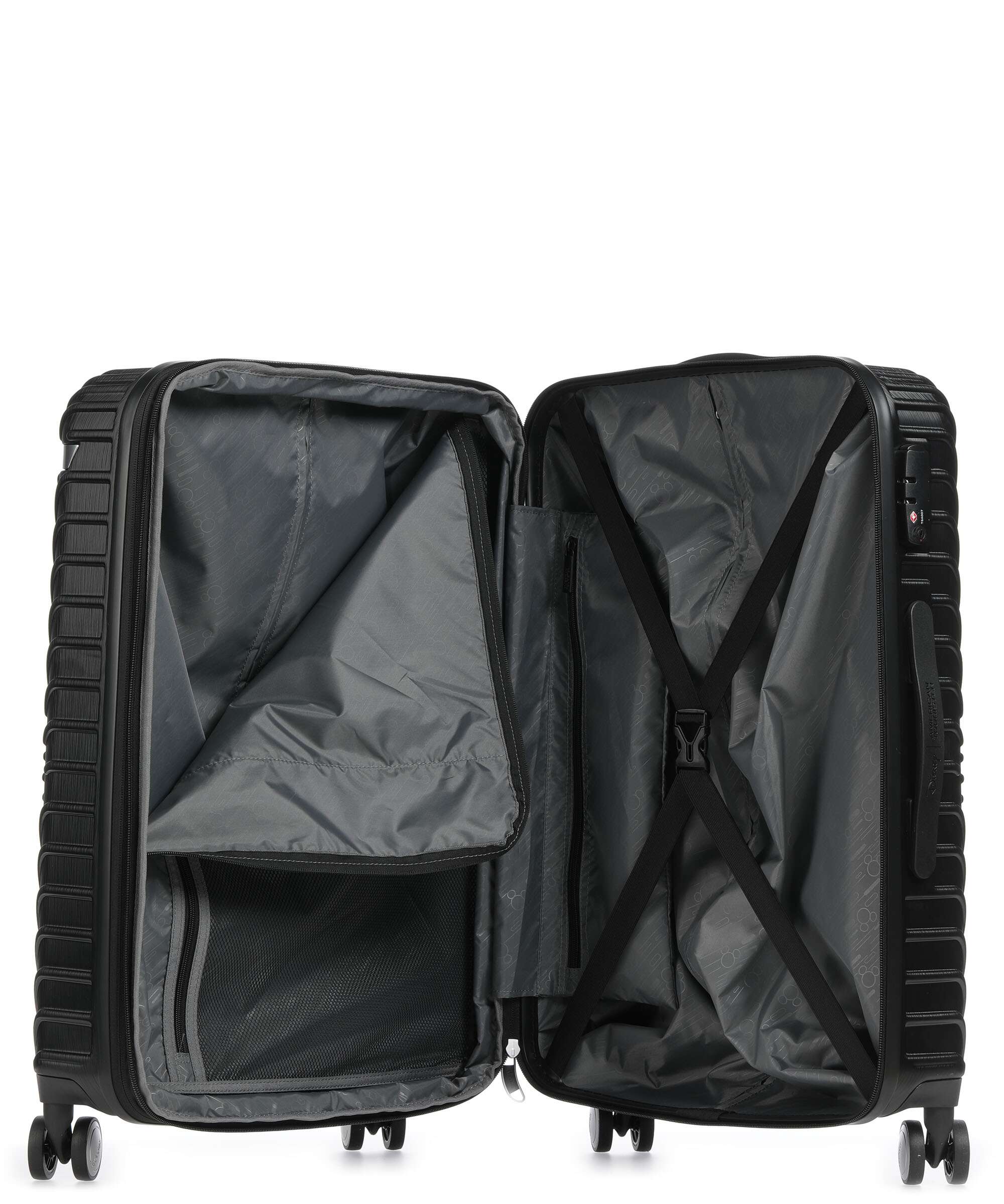 American Tourister Mickey Clouds Spinner (4 wheels) mickey true black
