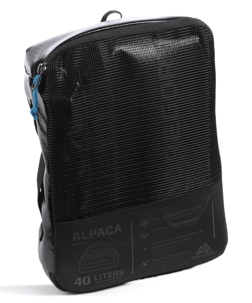 Gregory Alpaca 40 Weekend bag obsidian black