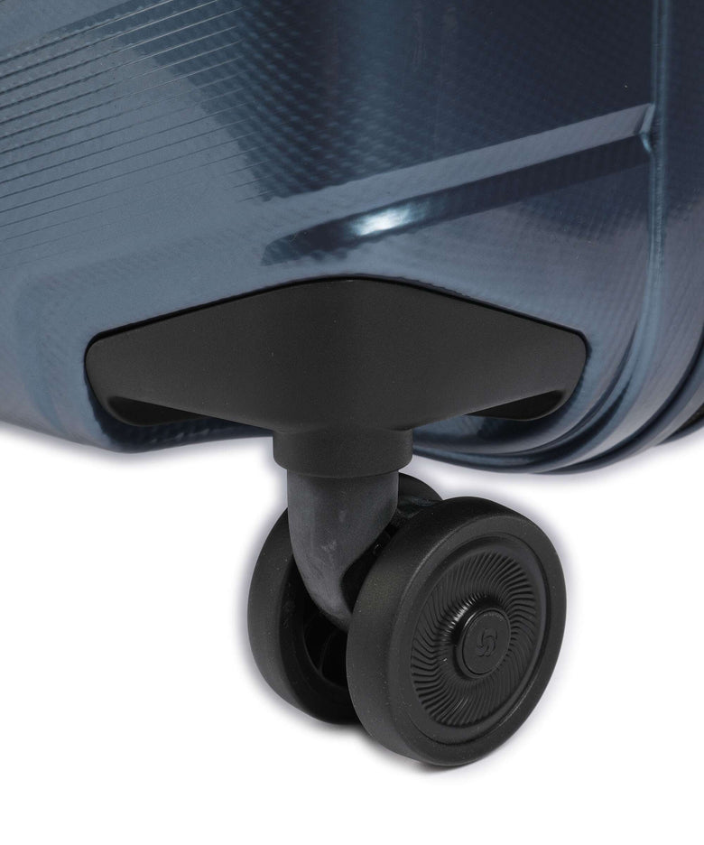 Samsonite Attrix Spinner (4 wheels) steel blue