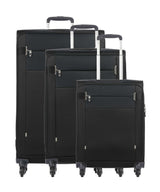 Samsonite Citybeat Conjunto de carrinhos de 4 rodas black