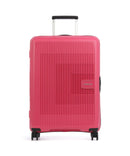 American Tourister Aerostep Spinner (4 wheels) pink flash