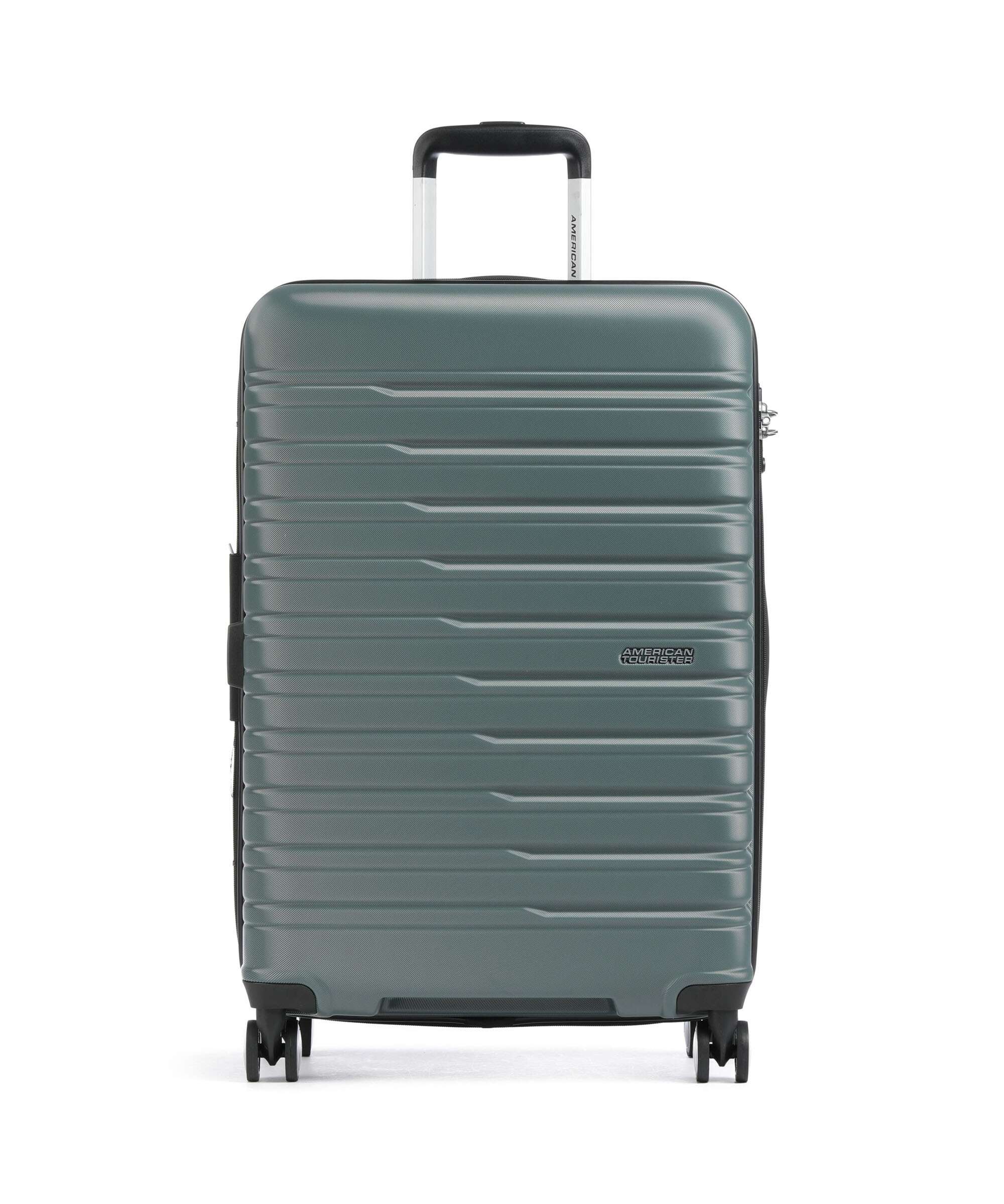 American Tourister Flashline Spinner (4 wheels) dark forest