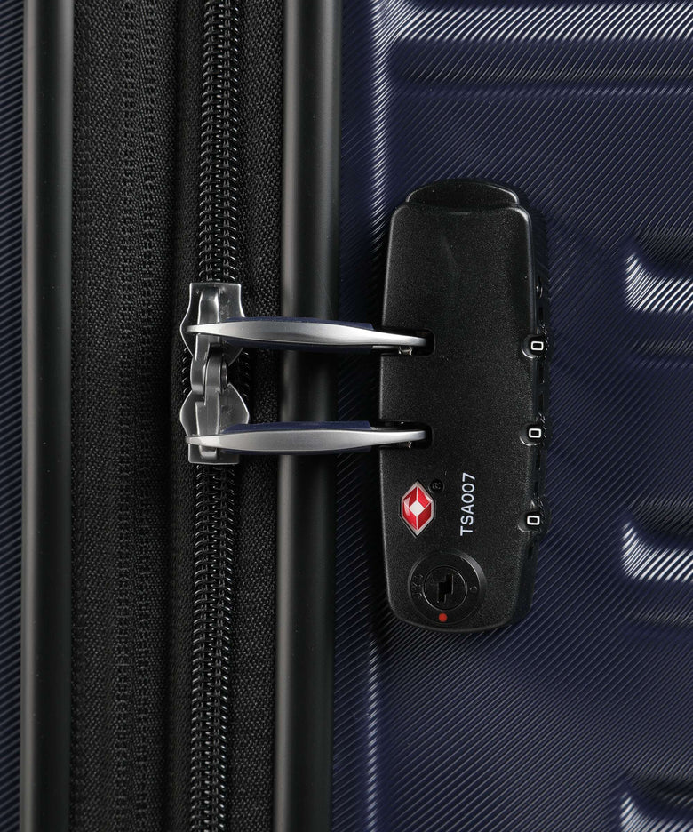 American Tourister Flashline Spinner (4 wheels) ink blue